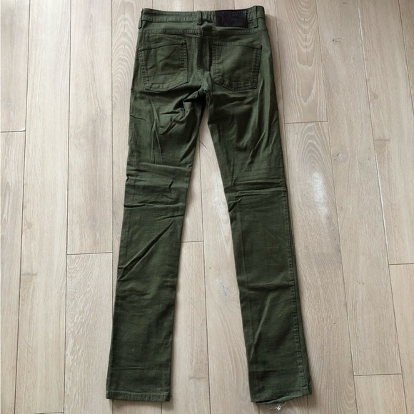 Naked & Famous Denim Skinny Guy Green Stretch Jeans Size 30 - Picture 12 of 16
